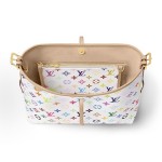 LOUIS VUITTON x Takashi Murakami Carryall Adjustable shoulder strap lace-up small white